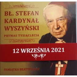 Pamiątkowy medal z okazji beatyfikacji bł. Stefana Wyszyńskiego ANA WYSZYŃSKIEGO