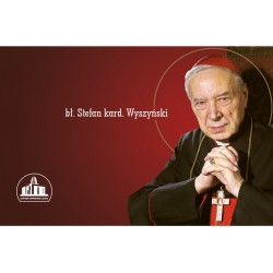 Magnes z wizerunkiem bł. Stefana Kardynała Wyszyńskiego