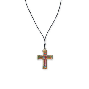 Krzyż Paschalny ze Świątyni Opatrzności Bożej na rzemyku