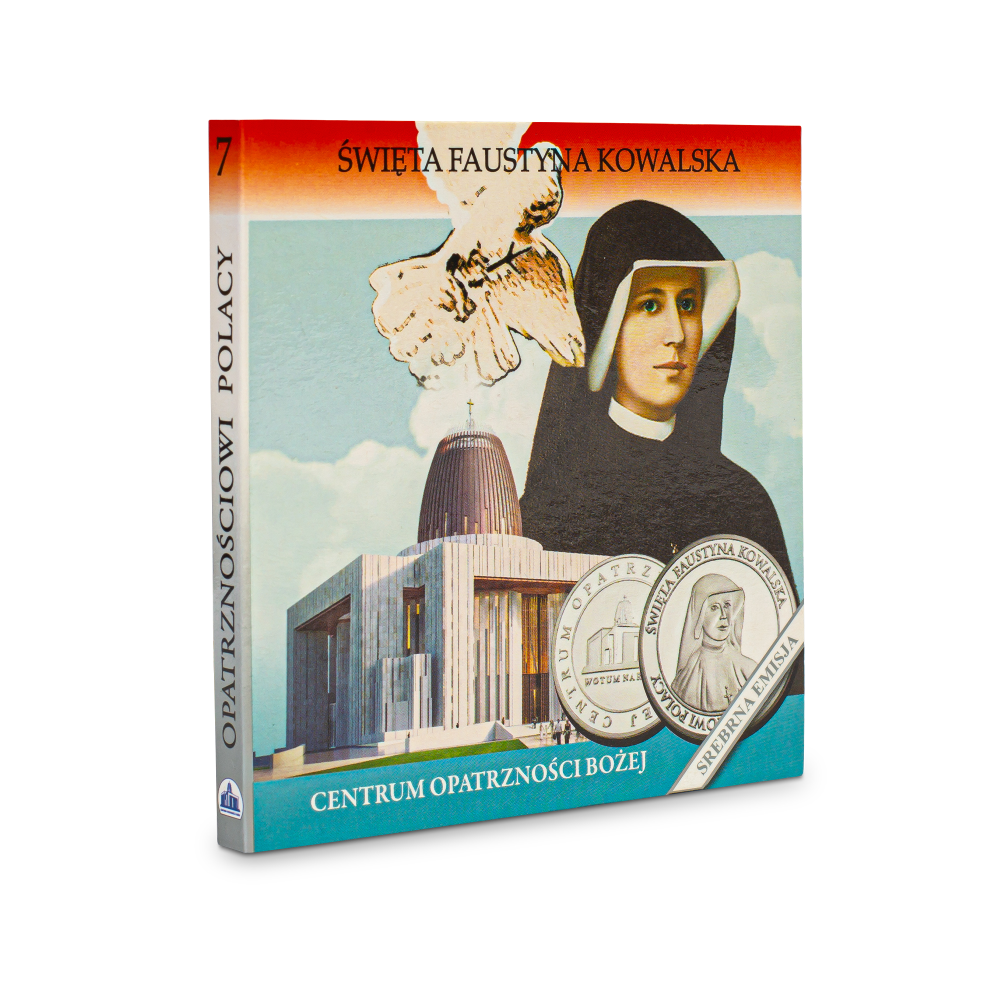 Medal srebrny z wizerunkiem św. Faustyny Kowalskiej (w okładce) - obrazek 4