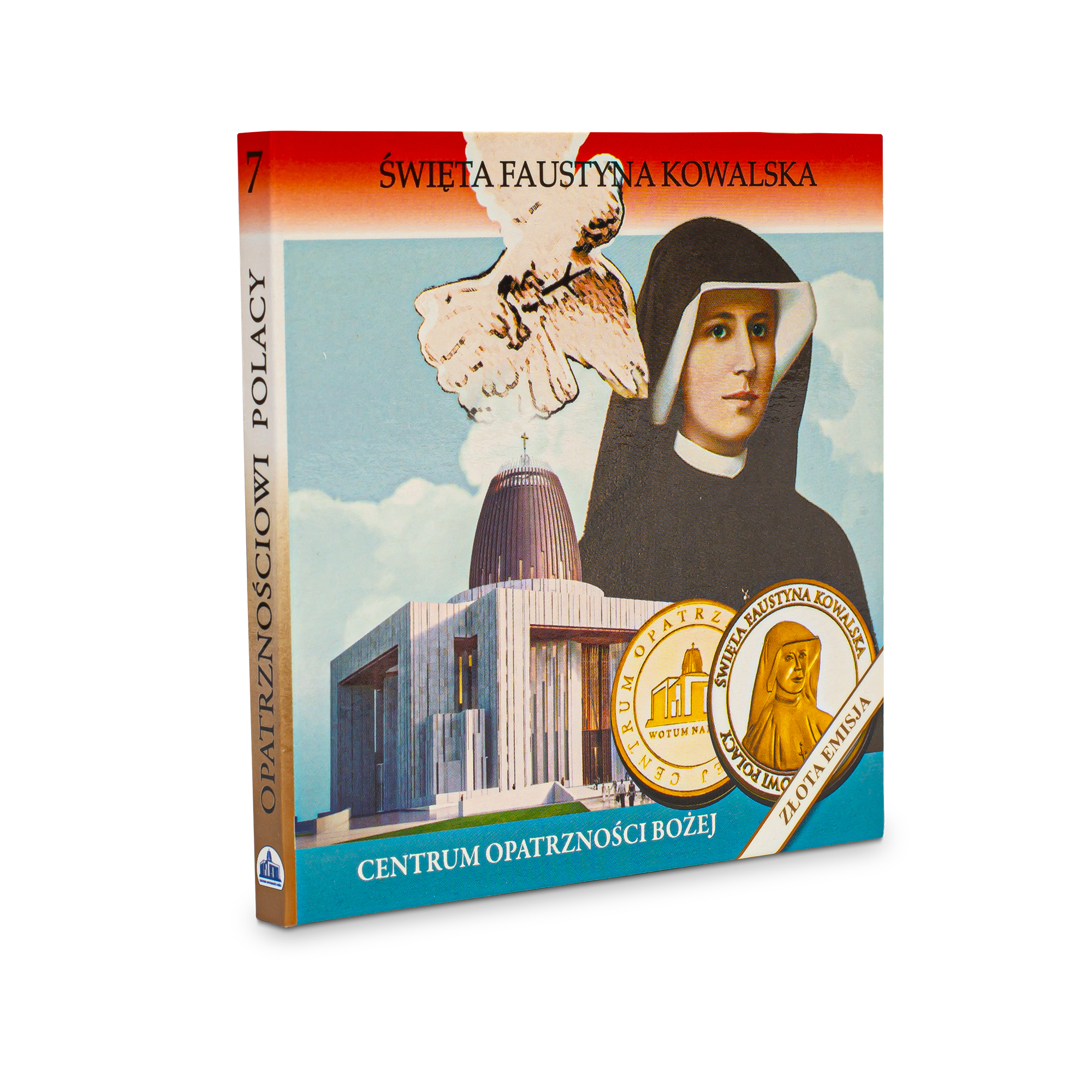 Medal złoty z wizerunkiem św. Faustyny Kowalskiej  (w okładce) - obrazek 4