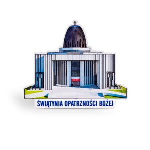 Profilowany magnes - Świątynia Opatrzności Bożej