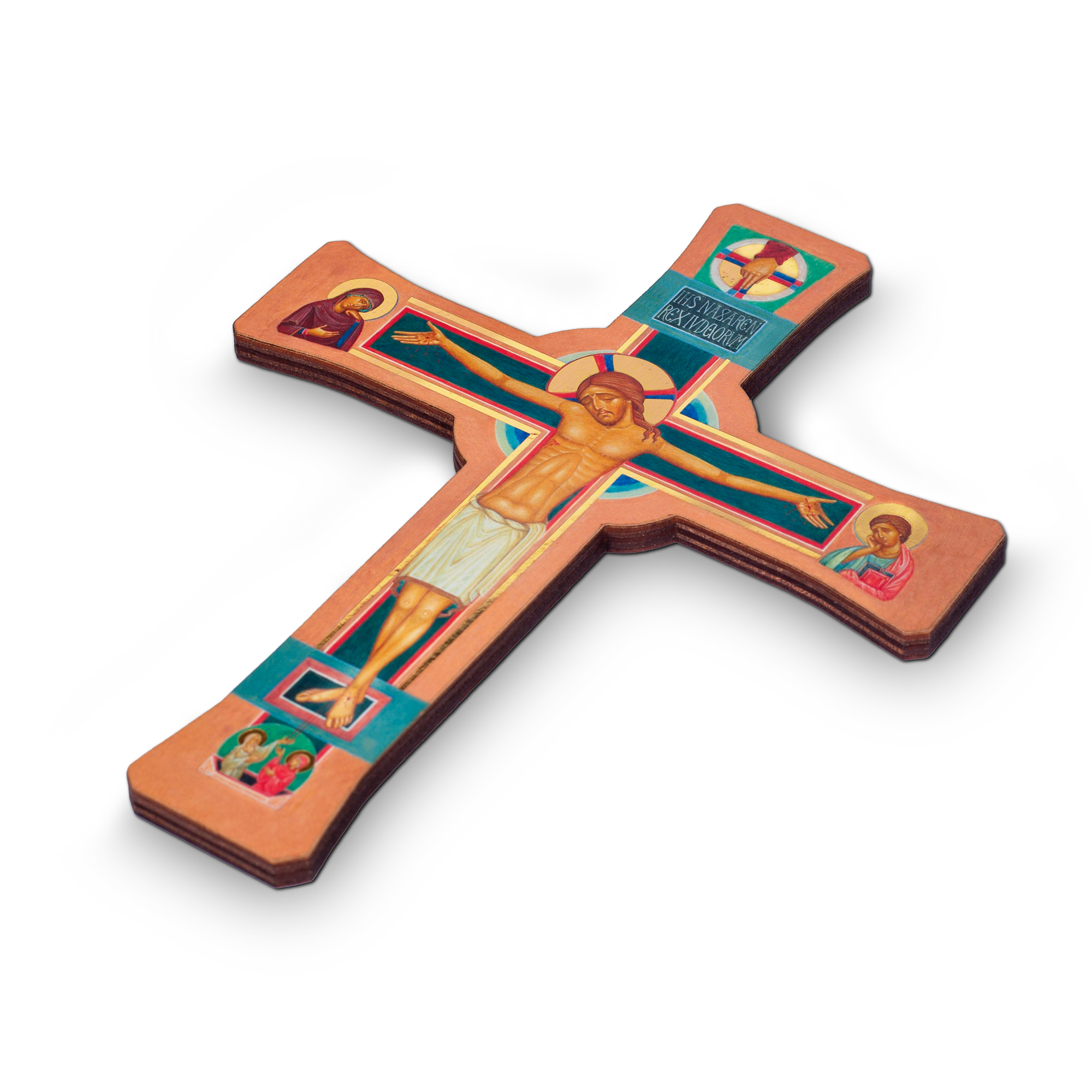 Replika Krzyża Paschalnego Pasyjnego - krzyż na ścianę - obrazek 3