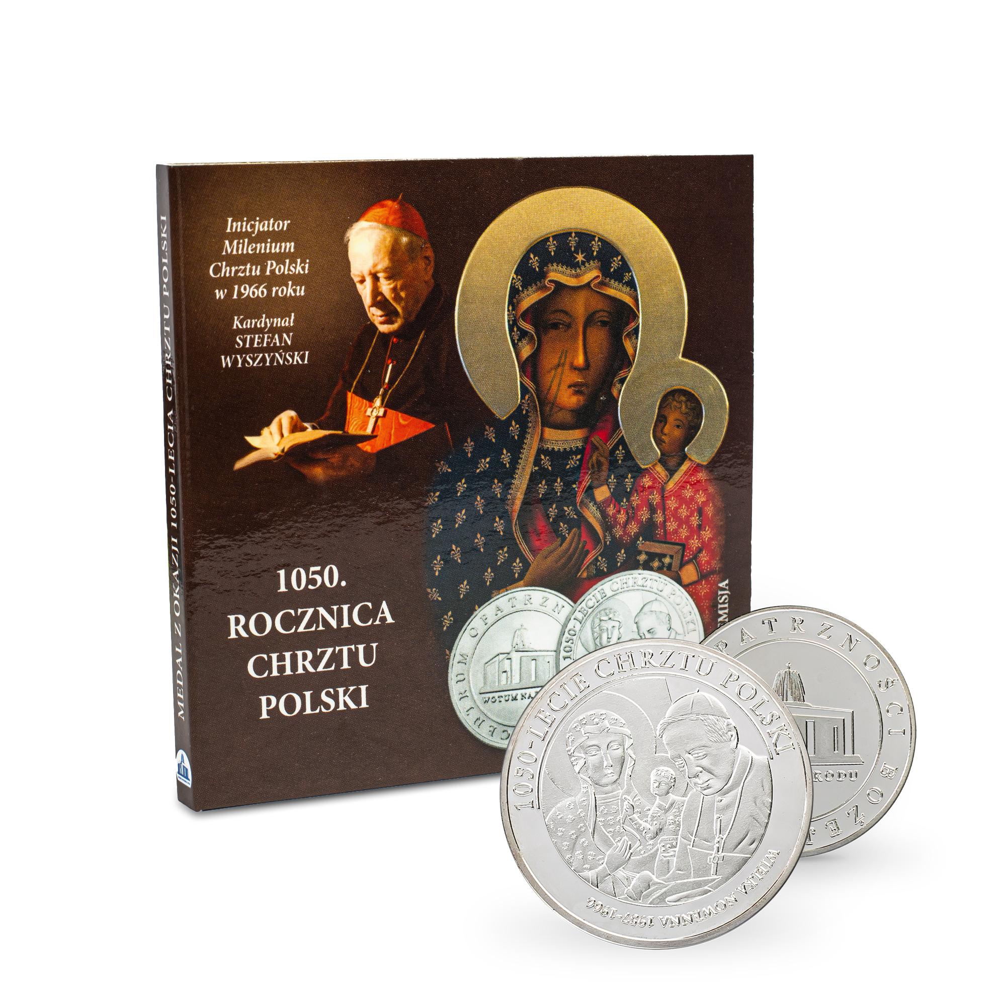 Srebrny medal 1050-lecie Chrztu Polski