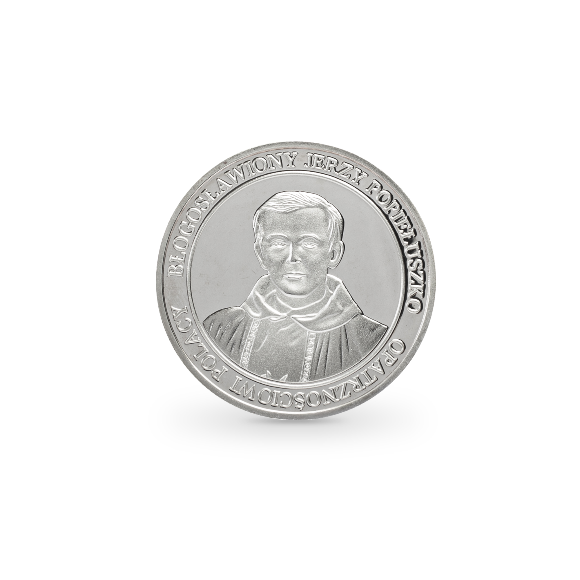 Srebrny medal - bł. Jerzy Popiełuszko (w okładce) - obrazek 2