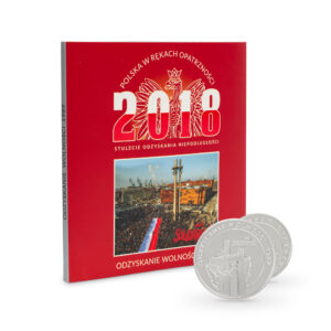 Srebrny medal "Odzyskanie wolności 1989"