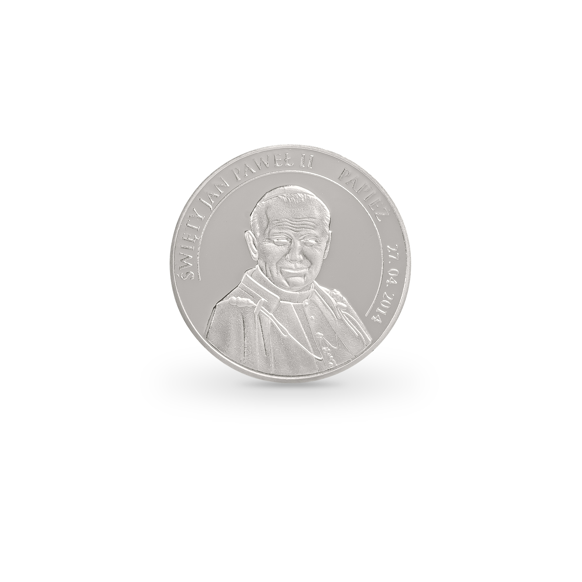 Srebrny medal - św. Jan Paweł II (w okładce) - obrazek 2