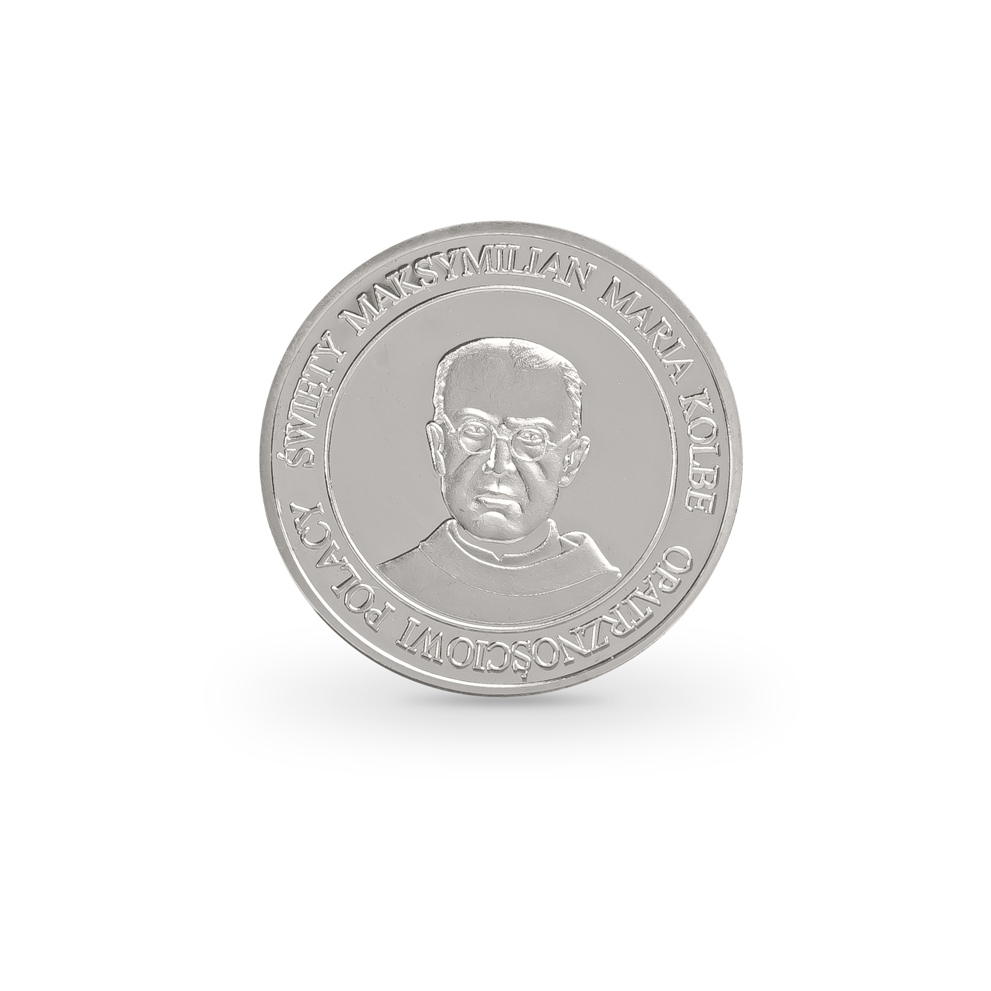 Srebrny medal - św. Maksymilian Maria Kolbe (w okładce) - obrazek 2
