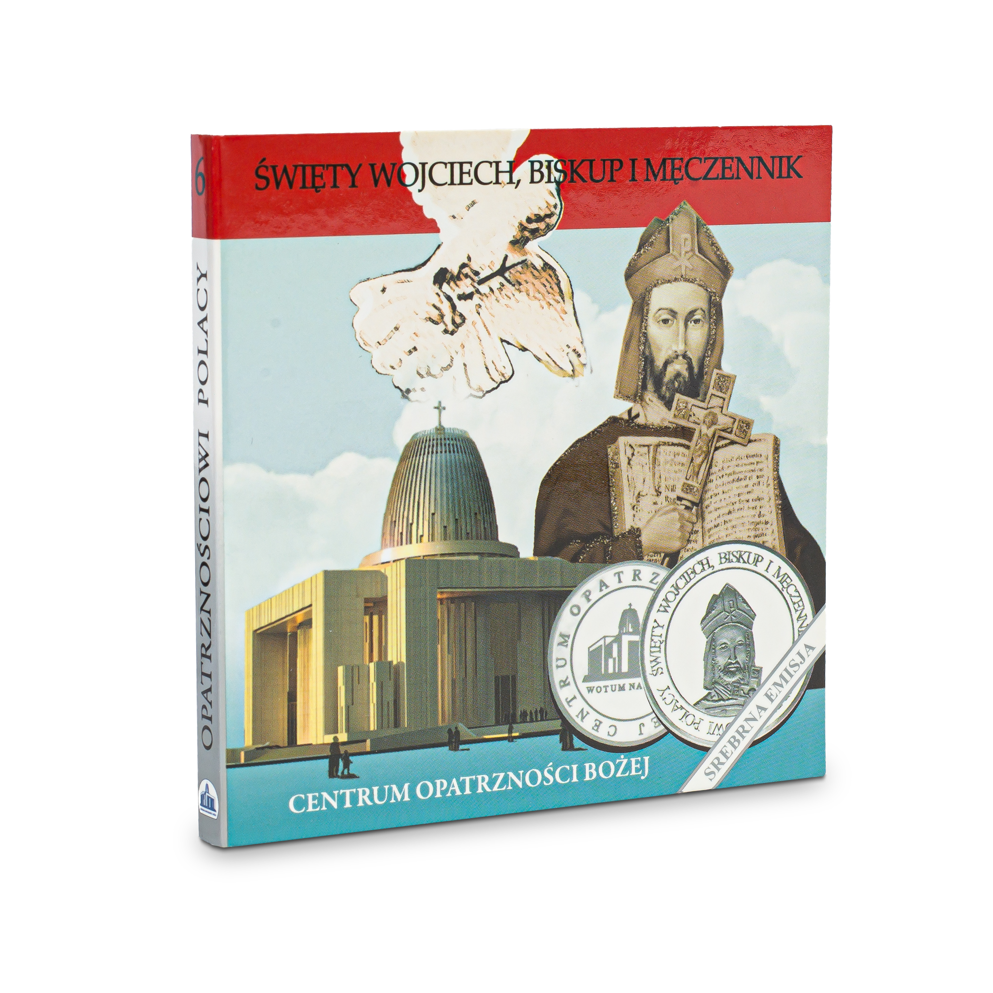 Srebrny medal w okładce - św. Wojciech biskup męczennik - obrazek 4