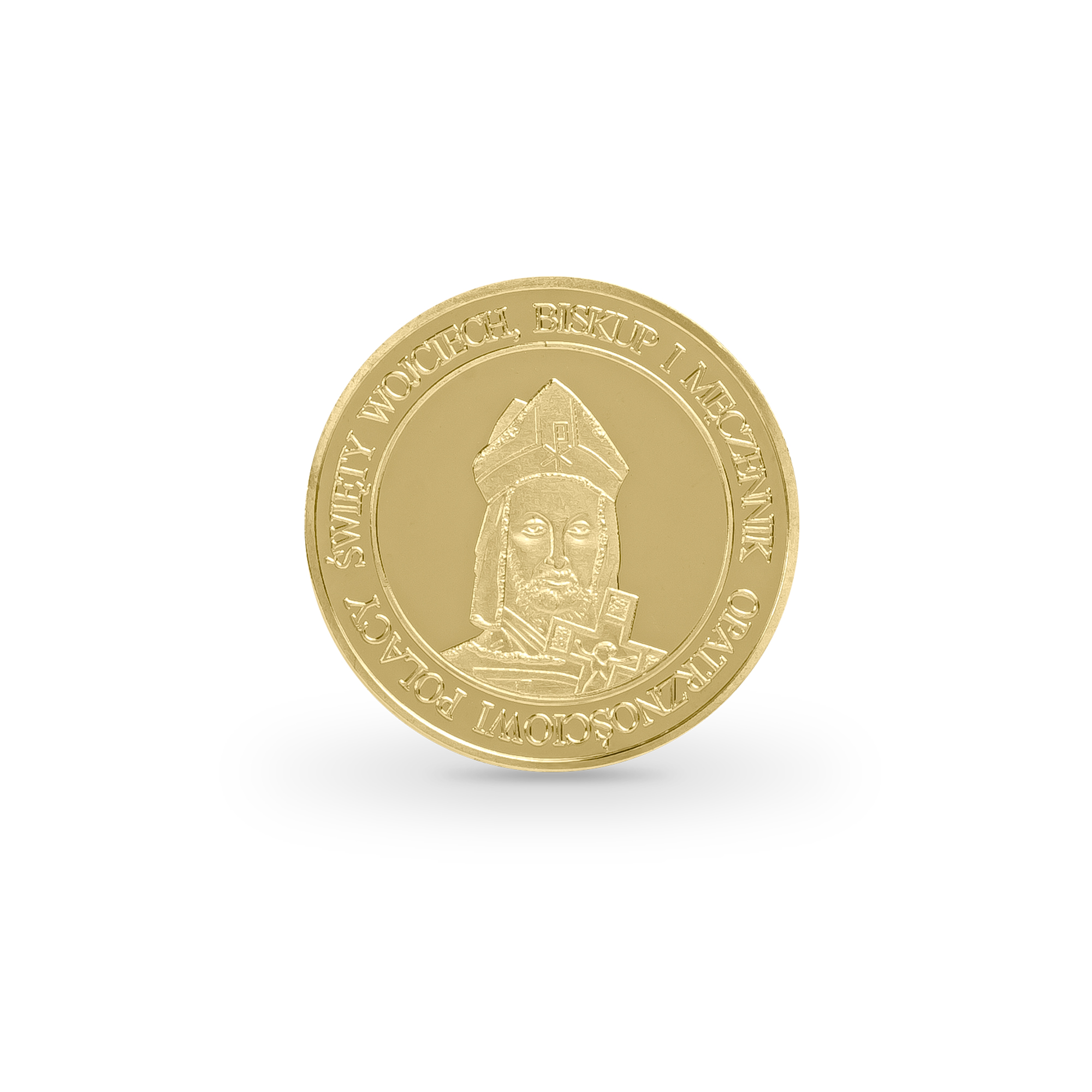 Złoty medal w okładce - św. Wojciech biskup męczennik - obrazek 2
