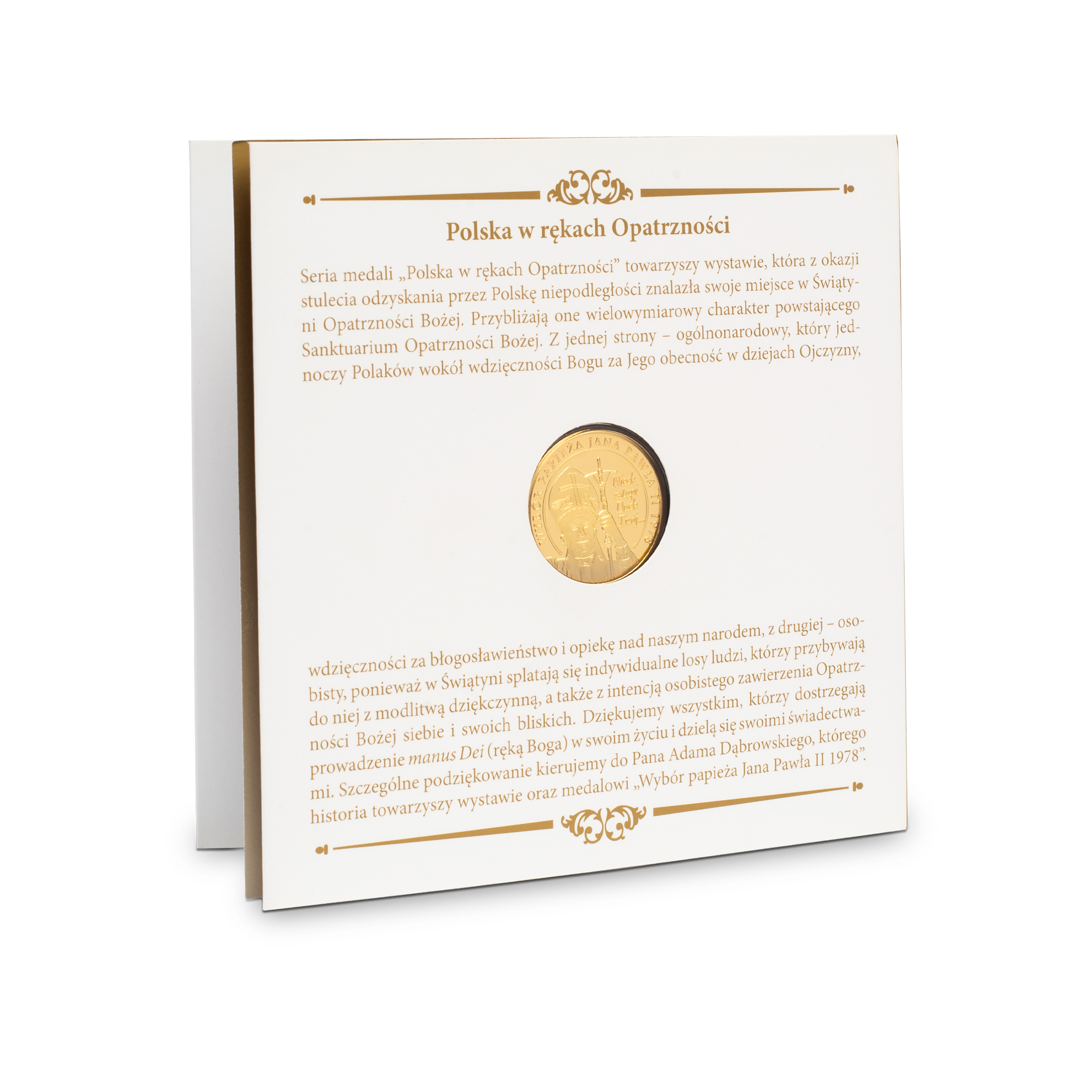 Złoty medal "Wybór Papieża Jana Pawła II 1978" - obrazek 5