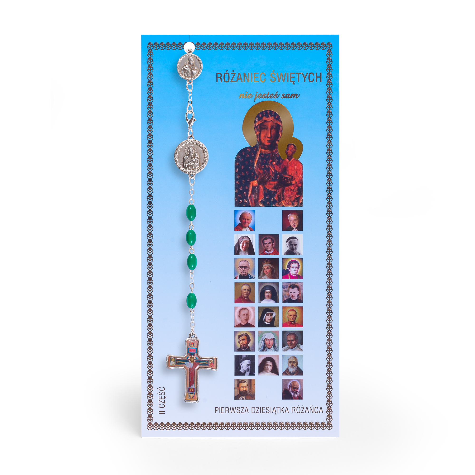 Druga część „Różańca świętych - nie jesteś sam”. Pierwsza dziesiątka z wizerunkiem świętego Rafała Kalinowskiego