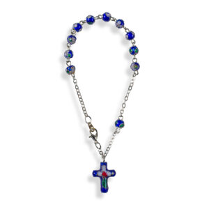 Granatowa dziesiątka różańca