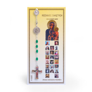 Druga część „Różańca świętych - nie jesteś sam”. Druga dziesiątka z wizerunkiem błogosławionego Stefana Wincentego Frelichowskiego